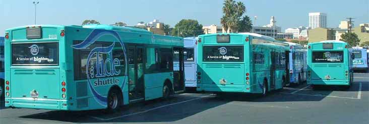 Big Blue Bus Tide Shuttles Thomas SLF200 2613 & 2614